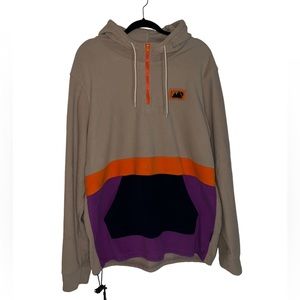 Trademark Brooklyn Men’s Pull Over Fleece Hoodie w/ Zipper